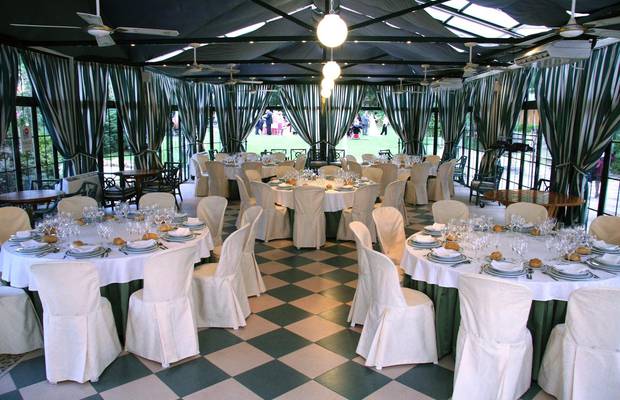 Cenador romano Hotel Ilunion Las Lomas Mérida